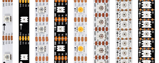 APA107/HD107S Addressable LED Strips